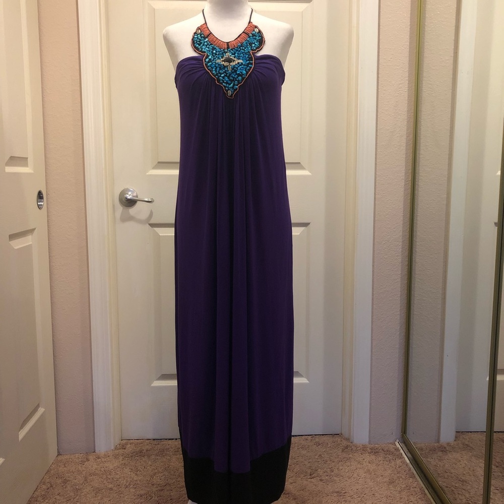 Tea-Bag Los Angeles Beaded Dress